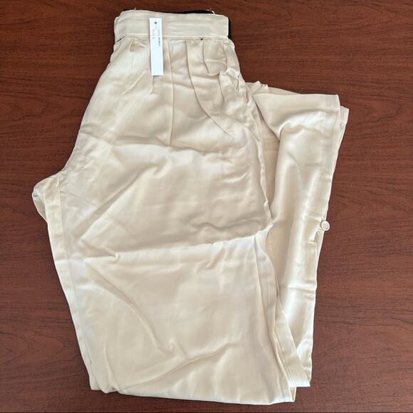HL Lightweight Dress Pants Cream Beige Large - Picture 7 of 14
